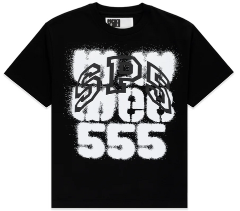Sp5der Black SP555 Tee