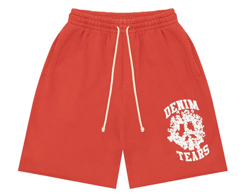 Denim Tears University Shorts Red