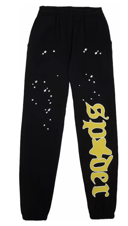 Sp5der Jeffery Sweatpant Black