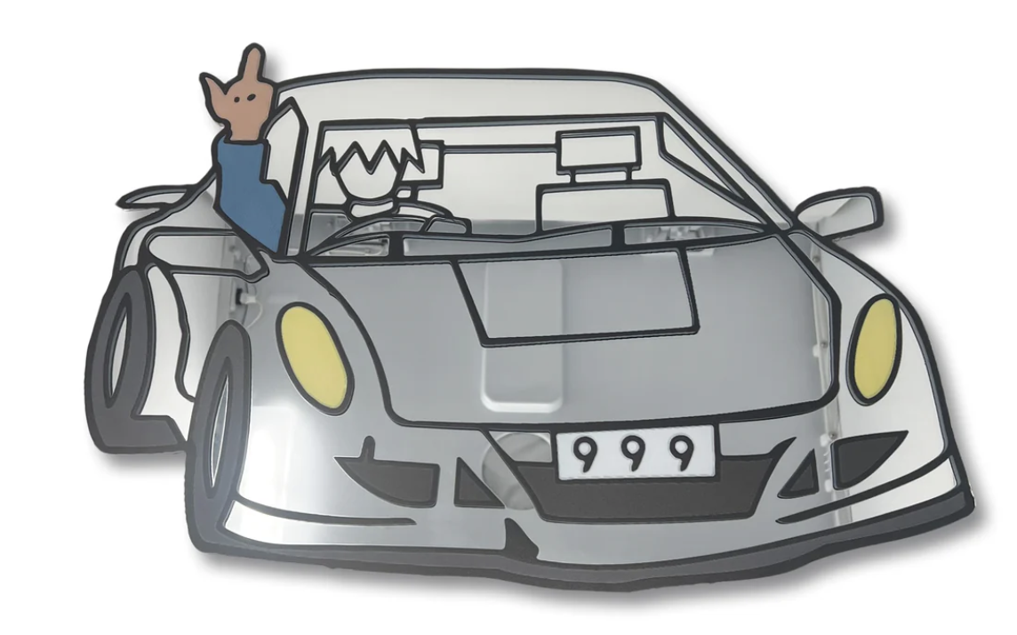 Juice Wrld 999 Car Mirror