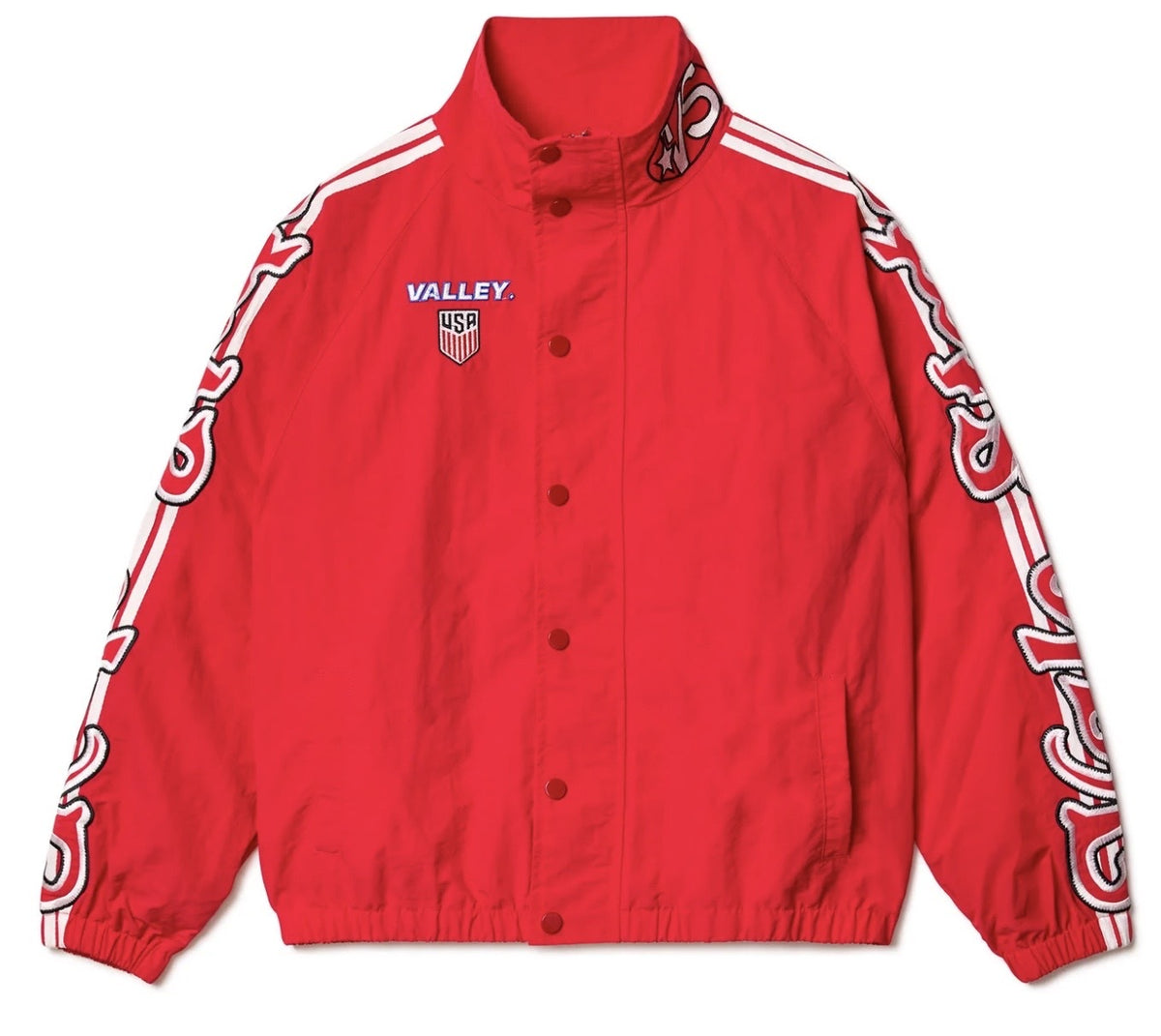 VALE FOREVER RED USA TRACK TOP