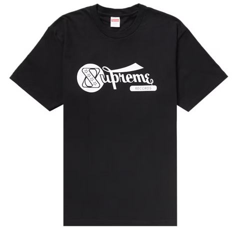 Supreme Records Tee Black