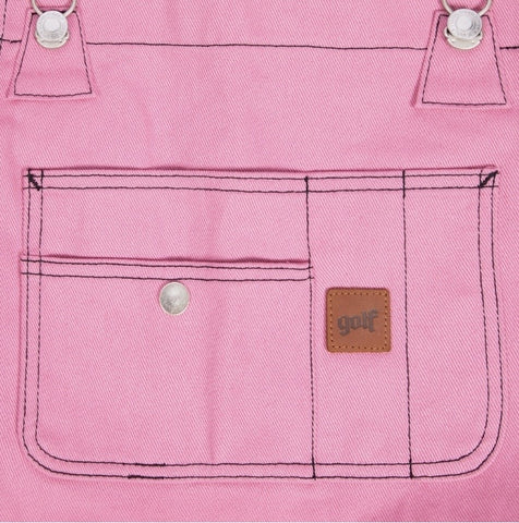 Golf Wang Contrast Stitch Overalls Pink