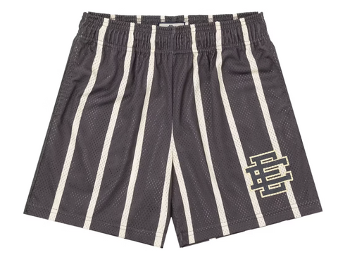Eric Emanuel EE Basic Short Grey/Cream Stripe