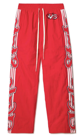 VALE FOREVER RED USA TRACK PANTS