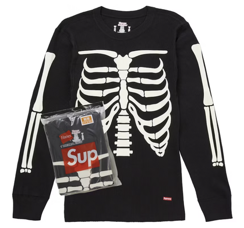 Supreme Hanes Bones Thermal Crew FW25 (1 Pack)