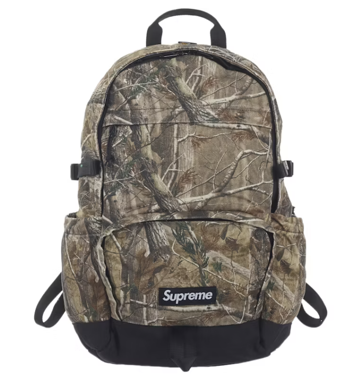 Supreme Denim Backpack Realtree AP Camo