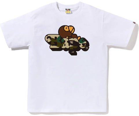 BAPE 1st Camo Yellow Milo BAPE Tee