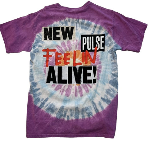 Travis Scott Astroworld Festival Run Tie Dye Tee Black