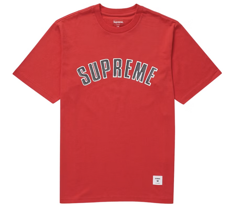 Supreme Printed Arc S/S Top Red Pre-Owned