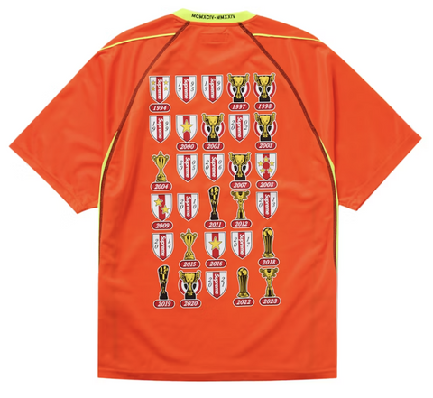 Supreme Jacquard Soccer Jersey Orange