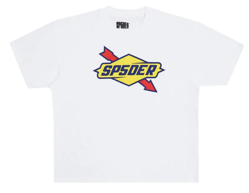 Sp5der The Spot Tee White