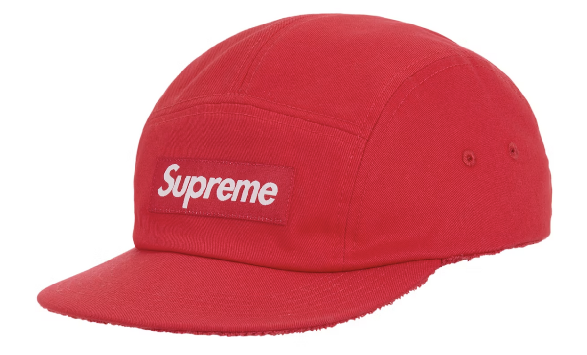 Supreme Reversible Terry Camp Cap Red