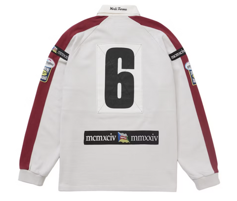 Supreme Chest Stripe Rugby Stone Pre-Owned