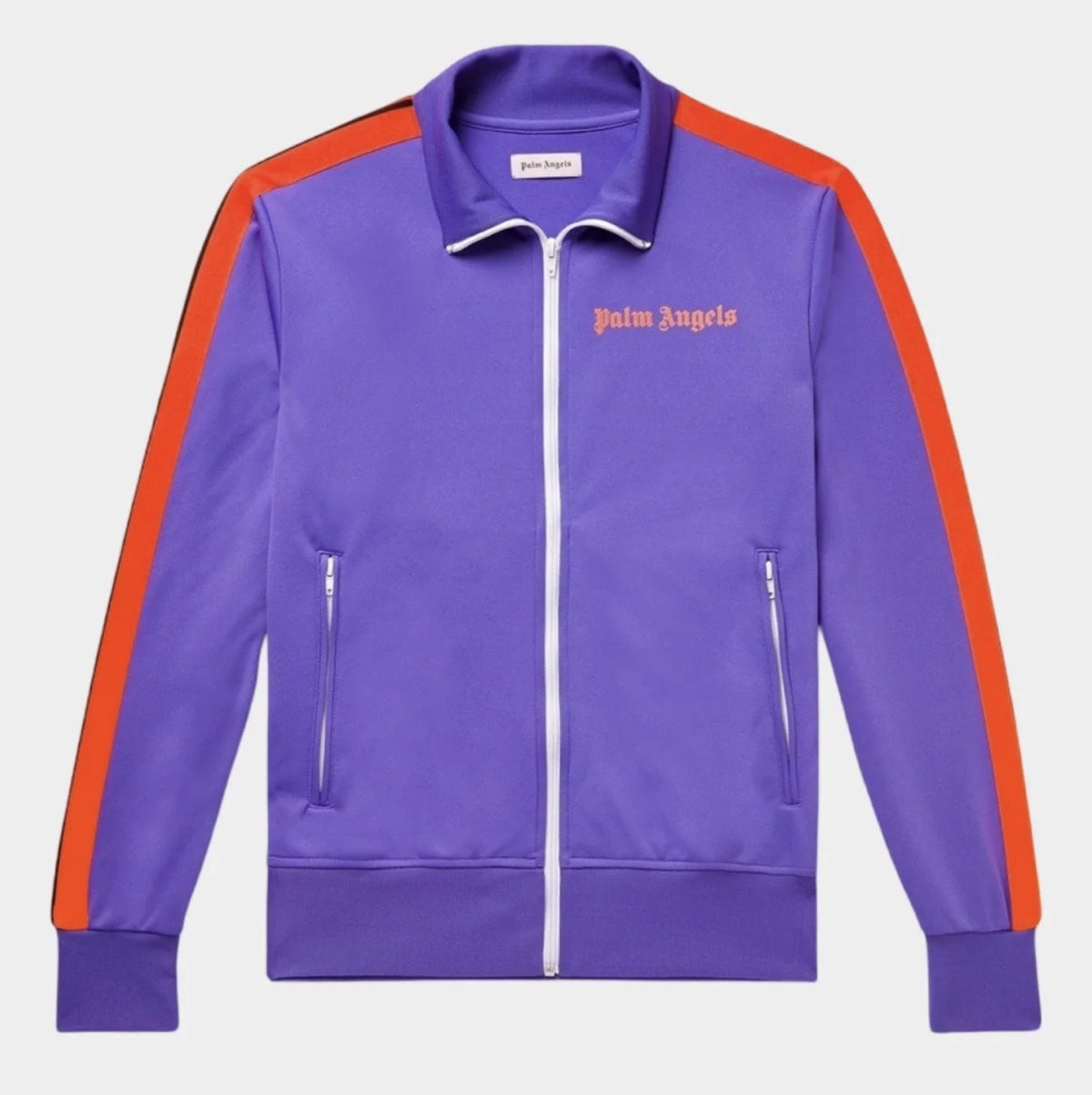 Palm Angels Track Jacket 'Purple Orange' Pre-Owned