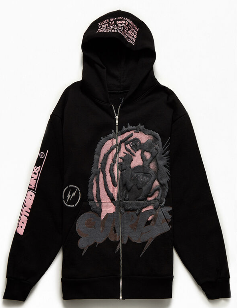 Travis Scott Cactus Jack For Fragment Sunrise Zip Up Hoodie Pre-Owned