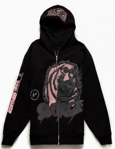 Travis Scott Cactus Jack For Fragment Sunrise Zip Up Hoodie Pre-Owned