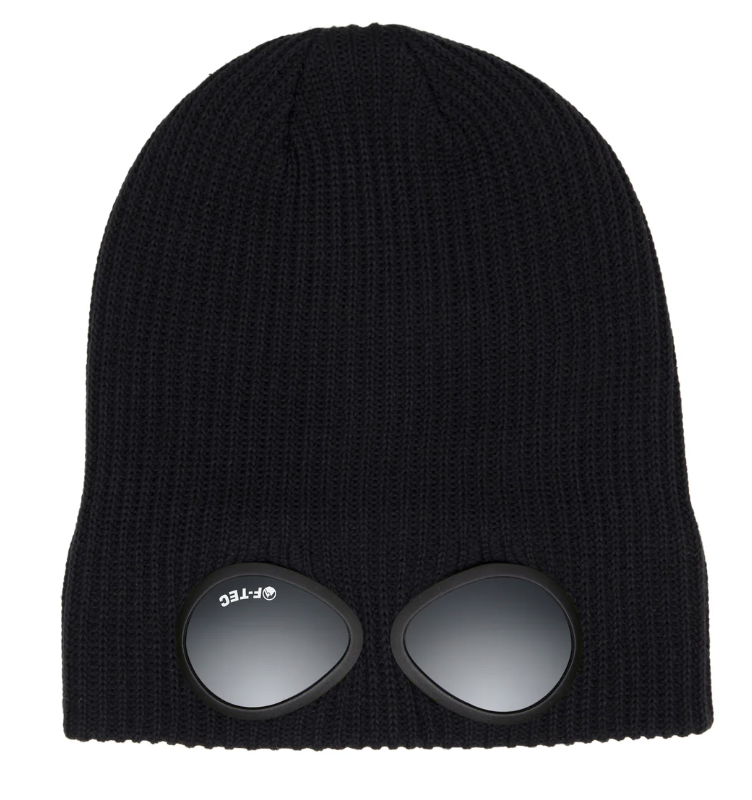 FTP  F-TEC GOGGLE LOGO BEANIE BLACK