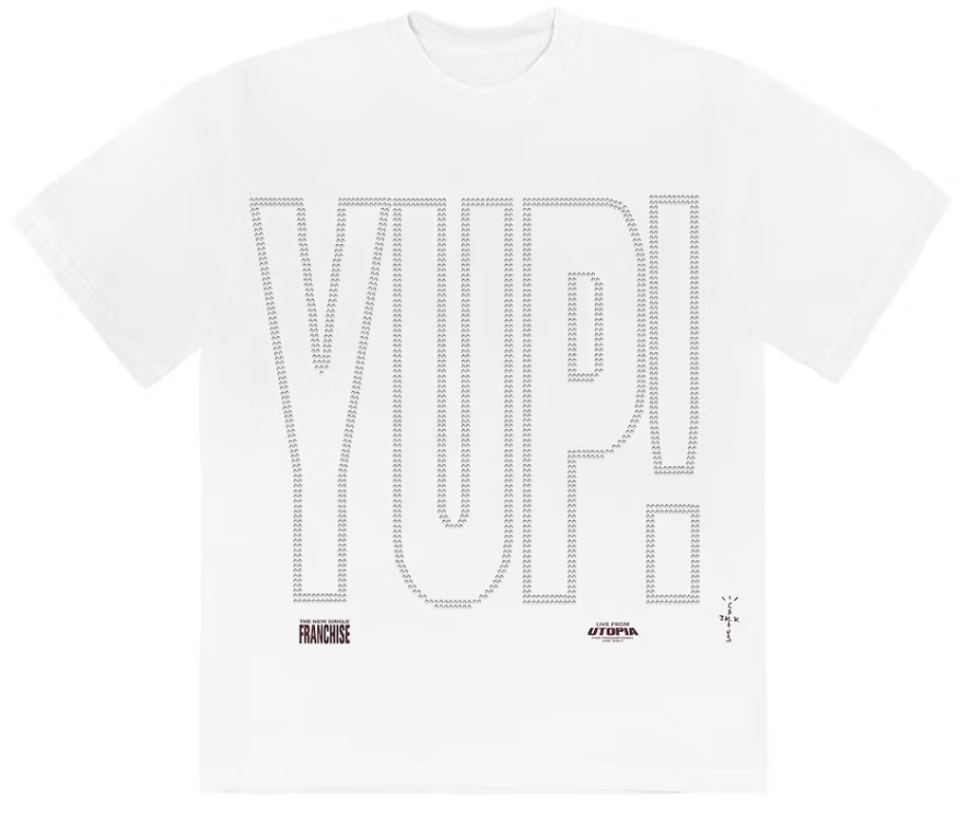 Travis Scott YUP! T-shirt White