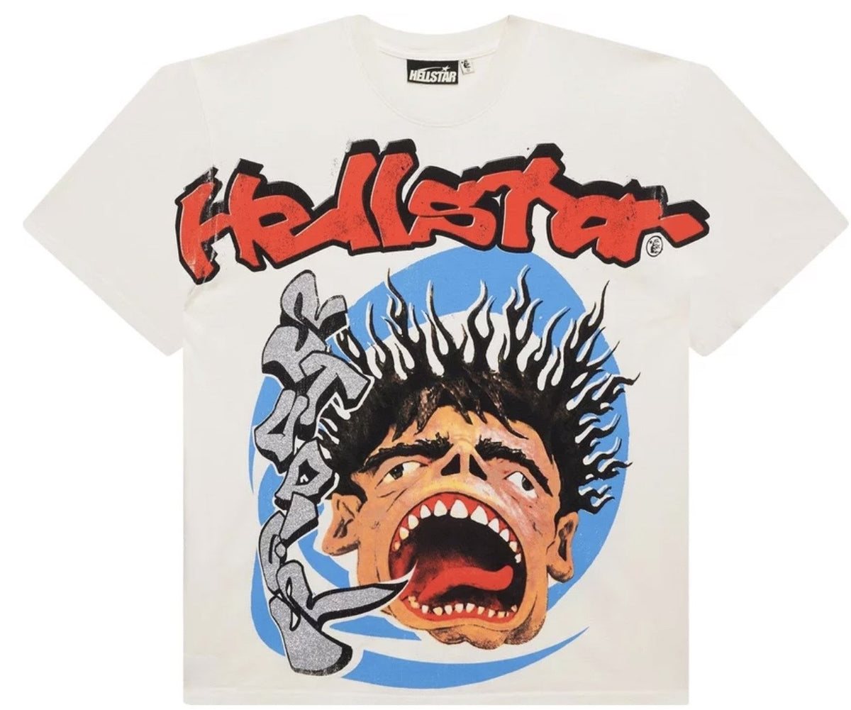 Hellstar Studios Screaming Kid T-Shirt 'White'