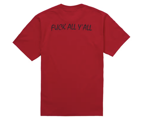 Supreme Split Tee (FW25) Red