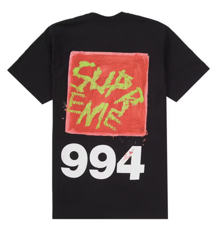 Supreme Paint Tee Black