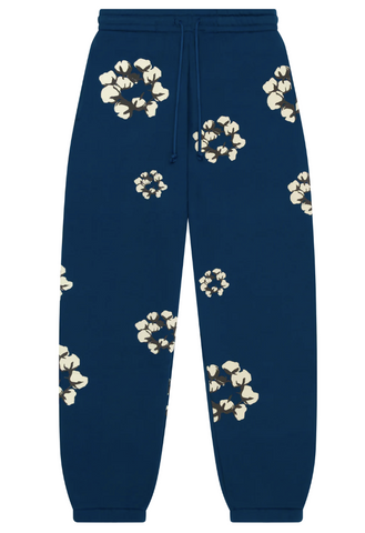 Denim Tears x CPFM Navy Wreath Sweatpants