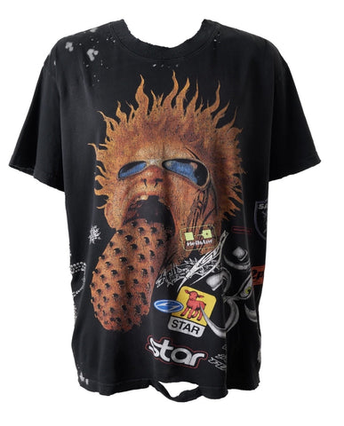 Screaming Kid T-Shirt Rhinestone