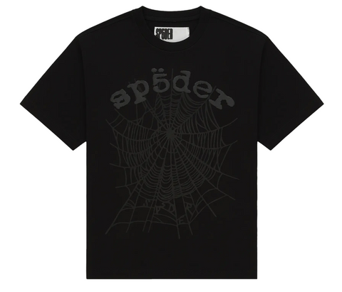 sp5der Phantom Og Web V2 Black Tee