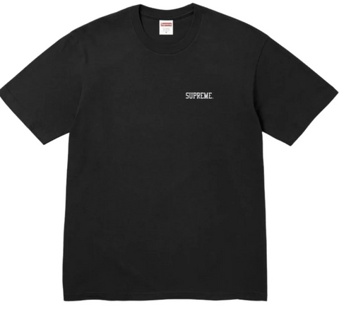 Supreme Mike Kelley Banner Tee Black Pre-Owned