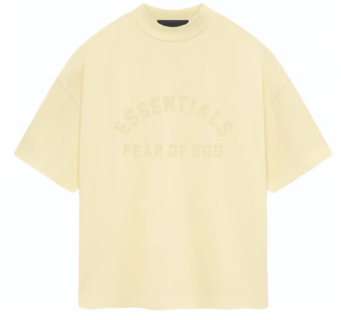 Fear of God Essentials Heavy Jersey S/S Tee Garden Yellow