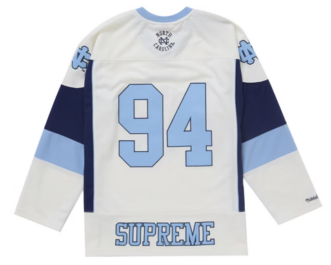 Supreme Mitchell & Ness NCAA Hockey Jersey White