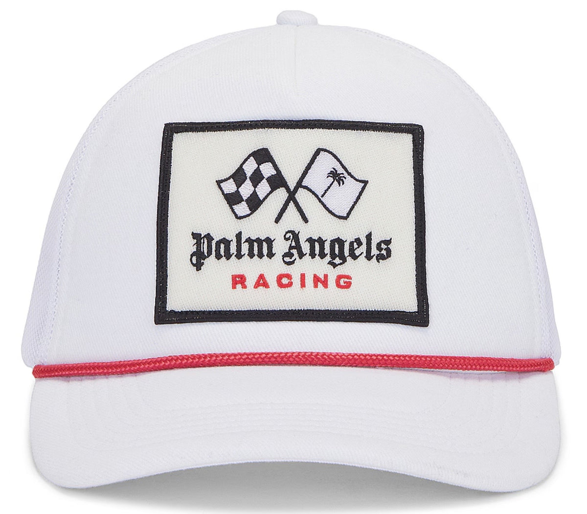 Palm Angels White MoneyGram Haas F1 Edition Embroidered Cap