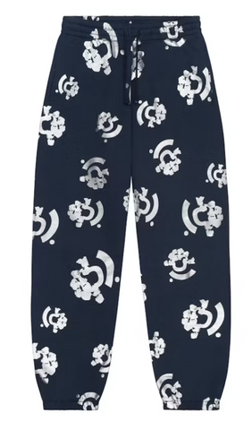 Denim Tears Bstroy Tears Sweatpants Blue