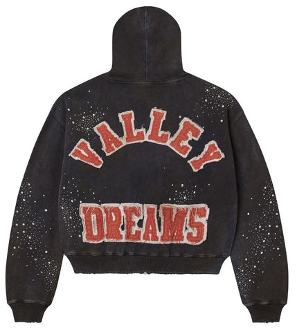 VALE Black Cluster Zip Up