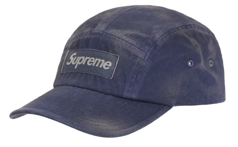 Supreme Overdyed Camp Cap Navy