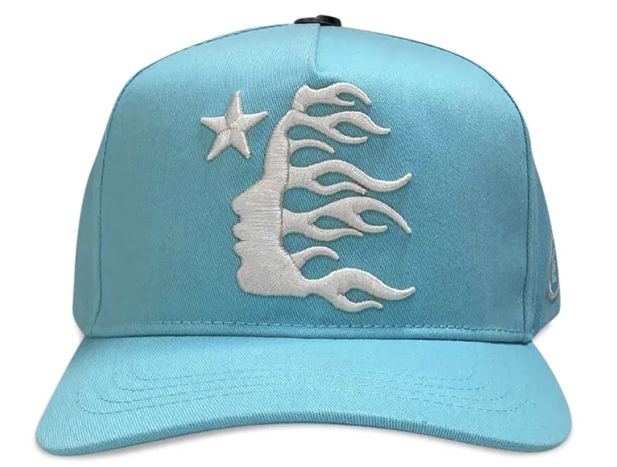 Hellstar Baby Blue OG Logo Snapback Hat