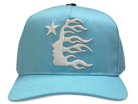 Hellstar Baby Blue OG Logo Snapback Hat