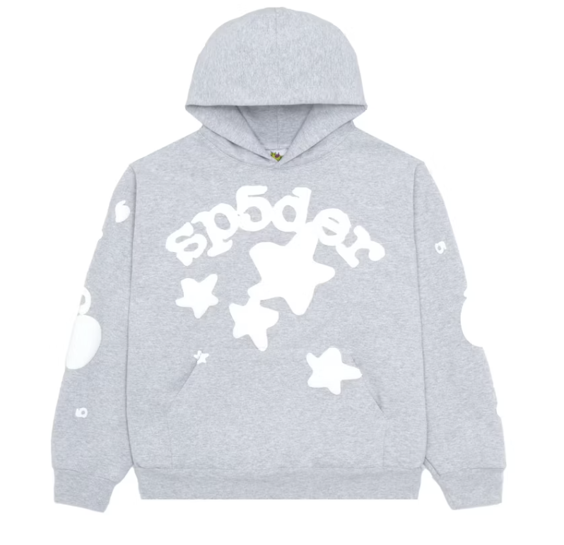 Sp5der Beluga Hoodie Heather Grey