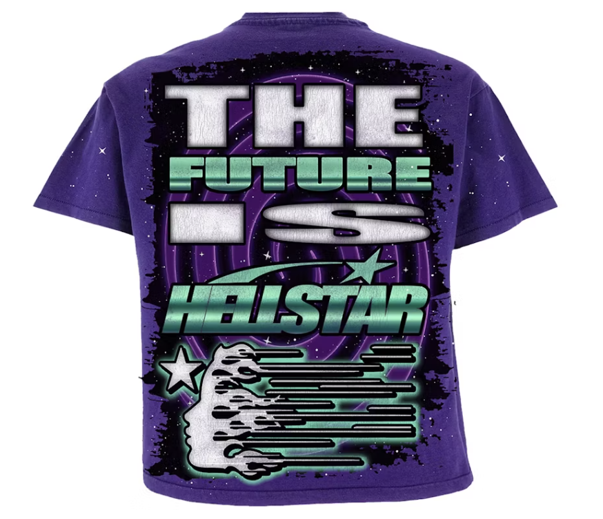 Hellstar Goggles Tee Purple