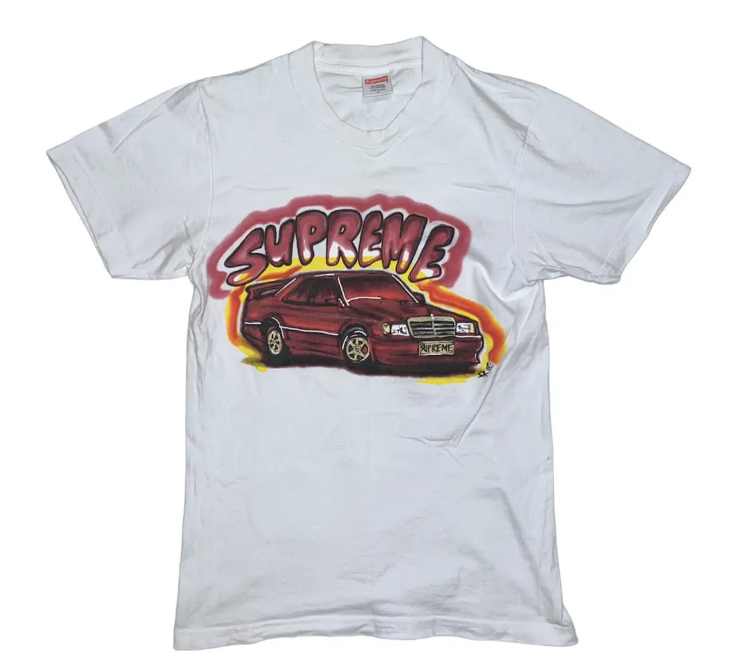 Supreme 190e White Tee Pre-Owned