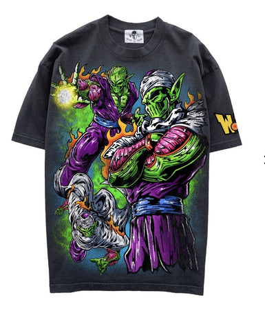Warren Lotas x Dragon Ball "Green Guy" Vintage Black HEAVY-WEIGHT
