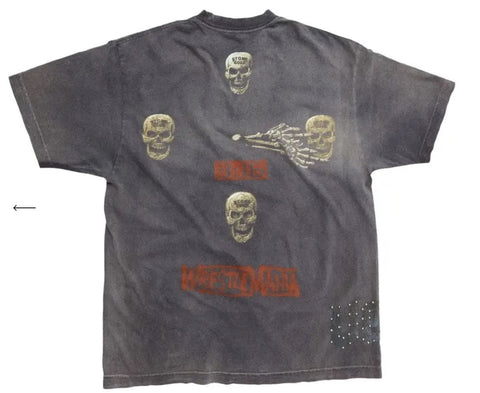 Cactus Jack by Travis Scott x WWE No Bystanders T-Shirt "Stone Cold" Steve Austin 'Black'