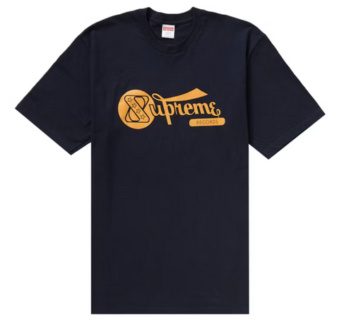 Supreme Records Tee Navy