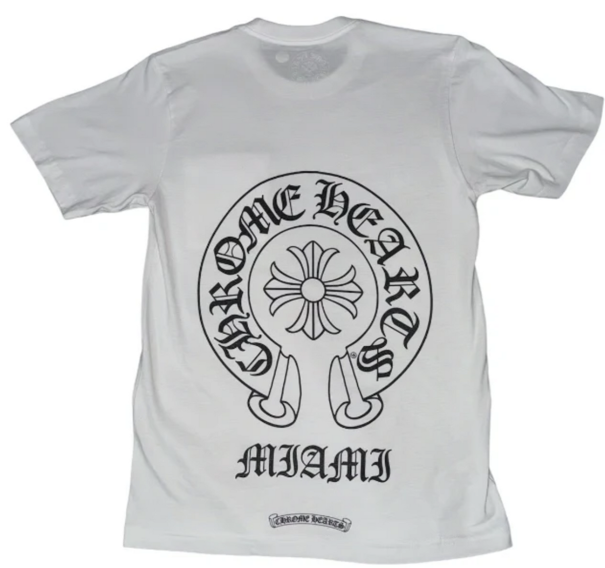 Chrome Hearts Miami Horseshoe Logo White S/S