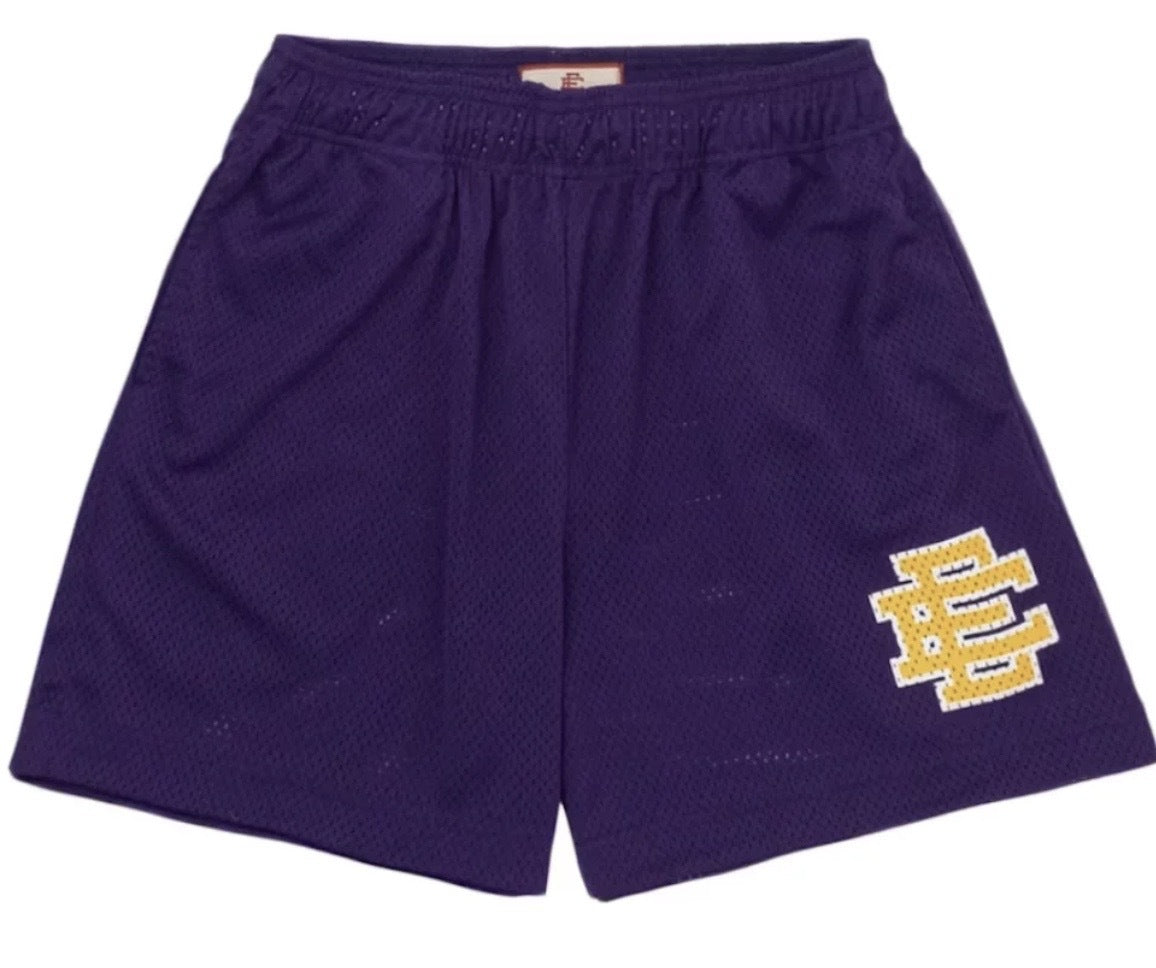ERIC EMANUEL EE BASIC SHORT PURPLE/YELLOW