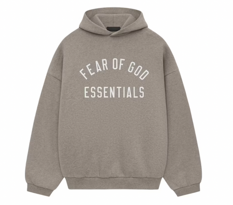 Fear of God Essentials Fleece Hoodie Heather Gray