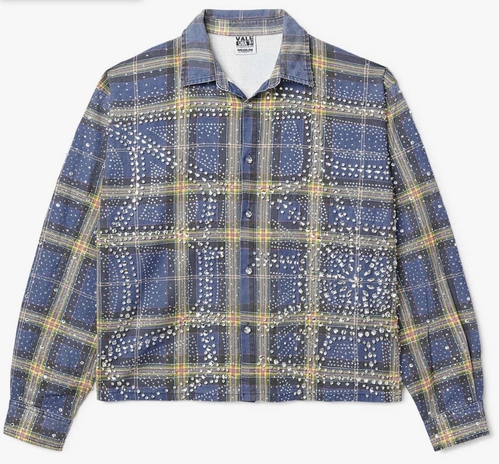Vale Forever Moonlight Flannel Blue