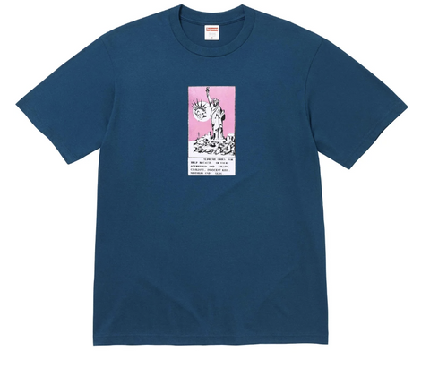 Supreme Liberty Tee Navy