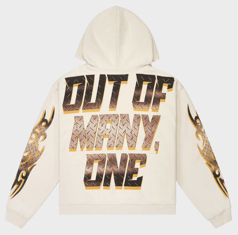 Godspeed Steel Sharpens Steel Hoodie (Bone)